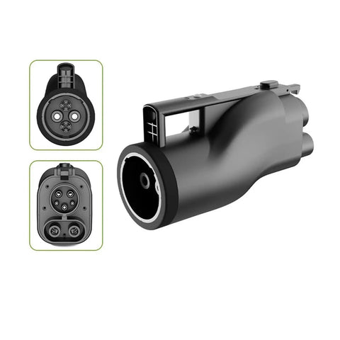 Rock Solid Chademo To Ccs1 Ev Charger Adapter 150A 150Kw showing connector design for fast charging portable electric vehicle usage.