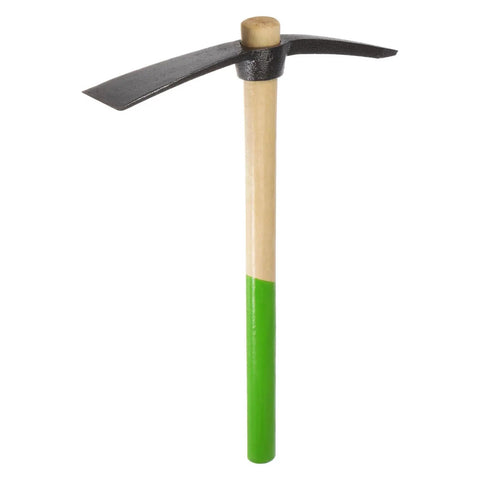 Single Head Sharp Hoe With 16 Inch Wooden Handle Forged Steel Garden Hoe For Weeding Digging And Loosening Soil Built Tough Durable Construction