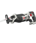 Top Shelf 20V Max Cordless Drill And Reciprocating Saw Combo Kit With High Speed Drive And All Metal Gearbox showing a reciprocating saw.