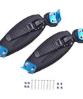 Adjustable Foot Strap For Electric Skateboard Ultra Secure Fit For Longboards And Off Road Models Blue Durable Rubber Nylon Belt
