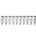 Gas Concrete Drive Pins For GX3 GX100 GX120 Tools 25mm 1 Inch Long Nails Pack Of 500 Workhorse Masonry Fasteners visible in rows