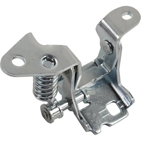 Heavy Duty Left Side Door Hinge Built Tough For Slick Swing And Rock Solid Durability Perfect Swap For Dodge Caliber Jeep Compass Patriot 2007 To 2017 Car Models, showing detailed metal construction and spring.
