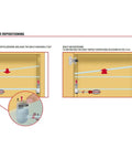 Shelf assembling and repositioning instructions for Heavy Duty Glass Shelf Pins With Nonslip Rubber Tops Premium Zinc Bracket Supports.