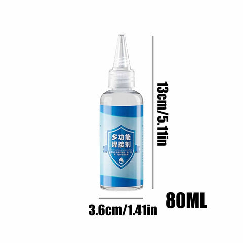 Pro Grade Solder Flux For Desoldering And Welding Battery Tab And PCB Repair Solution Precision Soldering Flux That Clears Oxidation For Smooth Flow No Clean Joint Minimal Stain Ideal For Circuit Board Repairs, 80ml bottle