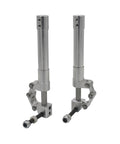 Beefy Aluminum RC Plane Landing Gear Set 70mm To 175mm Spring-Back Damping Kneeling Retractable Gear 3-4kg Capacity