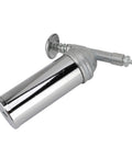 Heavy Duty Fabater Manual Oiler 80CC Stainless Steel Zinc Pump close up view with a shiny cylindrical body for precision oil control.