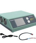 Top Shelf Portable Lithium Battery Equalizer 1.5 To 4.5V Touchscreen Cell Balancer with precision testing displayed with cables.
