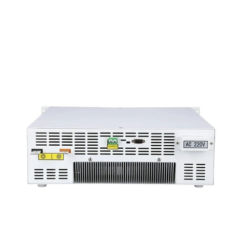 Heavy Duty Variable AC To DC Power Supply 220VAC To 20VDC 250 Amps 5000 Watts Adjustable Output rear view with connectors.