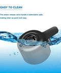 Steam Release Valve Handle For Ninja Foodi OP401 OP301 6.5 And 8 Quart Pressure Cooker Replacement Part submerged in water