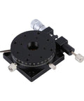 Dead Nuts Accurate 125Mm Manual Rotary Stage With Precision Linear Bearing Design For 360 Degree Smooth Glide Sliding Motion and 49N capacity top view.