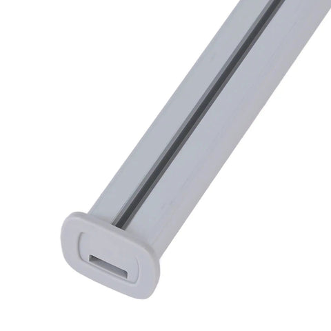 Close-up of aluminum alloy leg end from the Aluminum Alloy Heavy Duty Telescoping Table Leg 1000mm Height Adjustable Detachable Folding Leg.