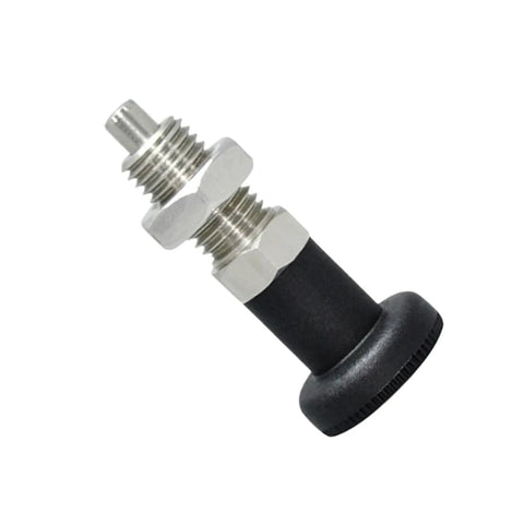 The Real Deal Stainless Steel Self Locking Knob Plunger With Spring Return Indexing Pin And Fine Thread Screw durable M12 device