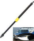 Beefed Up Rear Liftgate Strut Support For Toyota FJ Cruiser 2007 To 2014, high strength steel back door damper with yellow clip.
