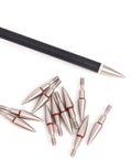 Six Pack Screw In Archery Arrow Tips Field Points 70-125 Grain For Target Practice On Compound And Recurve Bow 6.2mm Shaft