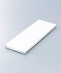 GlassStone 8000 Water Stone For Sharp Edges Ceramic Glass Stone Micro Fine 1 Micron WA 50203, white and rectangular