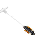 Quick Action Cleaning Brush For Rifles Heavy Duty Field Ready Gunsmithing Care Tool with nylon bristles and 8-32 thread
