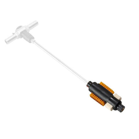 Quick Action Cleaning Brush For Rifles Heavy Duty Field Ready Gunsmithing Care Tool with nylon bristles and 8-32 thread