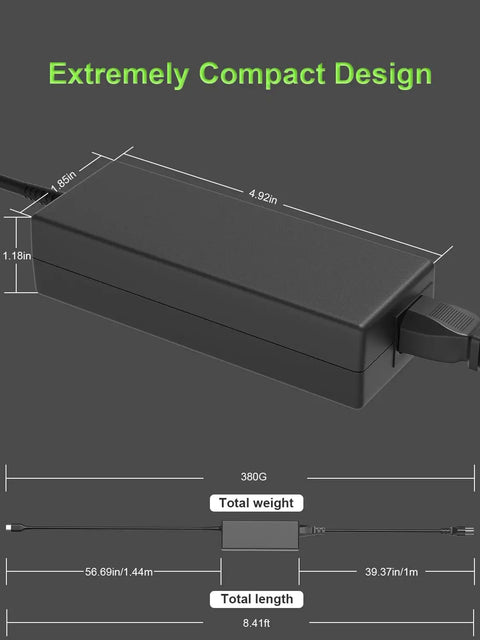 Dimensions and weight of 100W USB-C Battery Charger for Mavic 3 Pro Cine Classic and Air Series Avata Mini 4 drones charging hub.