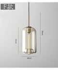 Nordic Industrial Glass Pendant Light Modern Single Lamp for Dining Bar Creative Decor,Artistic, 49cm height, gold accents.