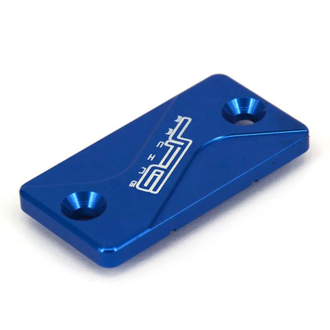 Blue Front Brake Fluid Reservoir Cover Cap For Dirt Bikes Fits YZ65 YZ85 YZ125 YZ250 YZ250F WR250F And More Yamaha Dirt Bike Models