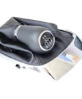 Upgrade Your Chevy Trax Shift For 2014 With This Super Comfortable Speed Lever Knob Kit, black leather gear knob and gaiter assembly