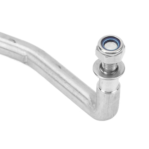 Adjustable Stainless Steel Outboard Steering Link Rod Kit Universal Boat Engine Tie Rod Drag Link for Marine Motors 265mm To 315mm Easy Install Beefy Fit close-up of end fitting
