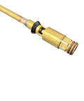 Drop-In T-550 Frost Free Sillcock Replacement Cartridge And Stem Assembly For 12 Inch Sillcocks With Dual O Ring Seal No Tabs Fifteen And Five Eighths Inch Length brass stem
