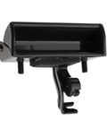 Heavy Duty Tailgate Rear Hatch Handle With Trunk Latch Lock Actuator Motor Assembly showing black plastic design, features mounting bracket, and bolt holes.