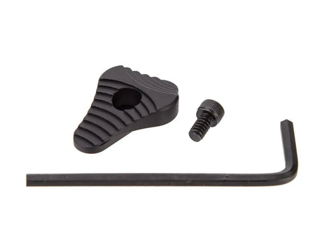 Drop In Aluminum Safety Upgrade With Ball And Steel Plate For Mossberg Shotguns 12 And 20 Gauge 500 590 835 940 88 Red Anodized