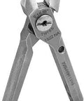 Diagonal Tapered Head Pneumatic Cutter With Full Flush Cut For Medium Hard Wire in metallic finish, ideal for precision electronics work.