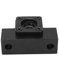 Premium Ball Screw End Support Kit With High Rigidity Bearing Blocks For SFU1604 1605 1610 Leadscrew Systems For Crazy Fast Machining And Reliable DIY CNC Performance black carbon steel bearing block