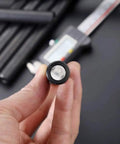 Close-up of 25mm Round Low Carbon Steel Pipe for Welding and Hydraulic Systems Seamless Workhorse Tubing with Phosphated Black Finish