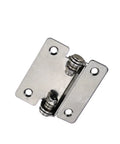 Stainless steel 304 cabinet hinge with adjustable damping torque and 180-degree foldability