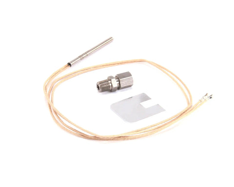 Probe Gauge Kit 2.5 Inches OEM Replacement Part For Henny Penny 140098 showing wires, probe, and fitting components on white background