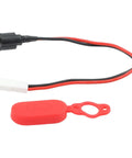 Rugged Electric Scooter Charging Port Socket With Waterproof Cover And Silicone Dust Connector For Xiaomi Pro Weatherproof