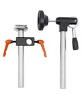 Heavy Duty Table Saw Presser With Adjustable Cast Iron Clamp For Woodworking Projects. Precision slide hold down tool with clamps.