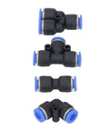 Grab These Awesome Push to Connect Air Fittings Kit To Boost Your Pneumatic System Efficiency And Durability With Easy Install Splitters And Elbows For 8mm Tubes That Rock, 8mm plastic pneumatic fittings