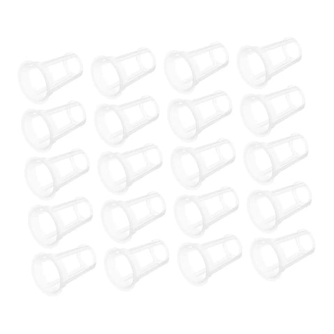 200 Piece Hydroponic Growth Kit For Easy Garden Veggies With Lightweight Breathable Plant Cups And Growth Baskets Ideal For Hydroponic Vegetables Drought Resistant Plant Maintenance And Home Setup, clear plastic cups