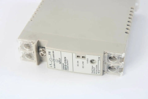 Efficient Switching Power Supply 15 To 480W Without Display Monitor, Standard Type, Industrial Grade DC Power Supply For CNC, Automation And Robotics, Wide Input Range, Compact Design, Reliable Performance, compact white metal DC power supply with terminal blocks