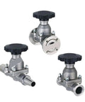 Three GM Vacuum Diaphragm Valve For Pneumatic Systems Ultra Durable One Piece Kit Covering GM 10 25 40 50 And 10H 25H 40H 50H KF I Series