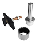 Bad Boy 8 Inch Clamshell Front CV Axle Bearing Puller Removal Tool Kit, steel parts, shown with puller and sleeve