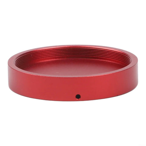 Rugged CNC Anodized Aluminum Telescope Dust Cover With Red And Black Protective Cap For Camera Lenses And Focusing Mounts Built To Last