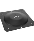 Heavy Duty Table Leg Mounting Plate And Rock Solid Fixing Bracket For Wobbly Furniture Repair Sofa Attachment No Sweat Install Top Shelf DIY Hardware Kit, black steel plate.
