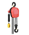 Portable 1 Ton Electric Chain Hoist And Trailer Winch For Garage Crews And DIY Hustlers With Smooth Reverse Control and fast lifting speed.