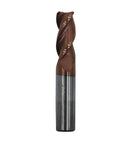 1/2 Inch Solid Carbide Corner Radius End Mill For Aluminum With 37 Degree Helix And 0.060 Inch Corner Radius, Three Flutes, ZRN Coated Cutter