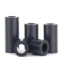 1000 Piece Nylon Spacers Assortment Kit With Hollow Non Threaded Standoffs Black For Electronics DIYers And Makers Insulation And Vibration Dampening ABS Nylon Plastic With Various Inner Diameters And Thicknesses, black hollow spacers