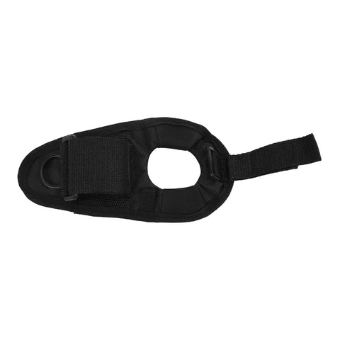 Waterproof Diving Flashlight Arm Strap And Wrist Holster With Universal Adjustable Soft Mount Neoprene Glove Mount shown flat