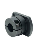 Round Square Compact Flanged Mount Type Cast With Slit Shaft Supports Linear Motion Automation Components Aluminum Construction Size 8 10 12