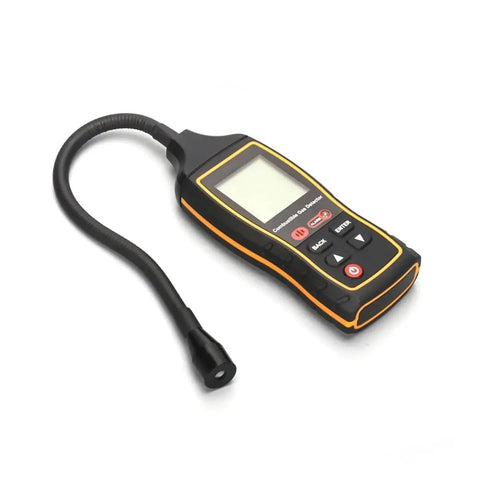 Smart Gas Leak Detector With 10 Inch Gooseneck Digital LCD Display And Backlight For Natural Gas Propane And Methane Detection In Kitchen Home And RV