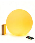 16 Inch Rechargeable LED Globe Light With Remote, 16 RGB Color Changing Orbs, Waterproof Outdoor Ambiance Lighting